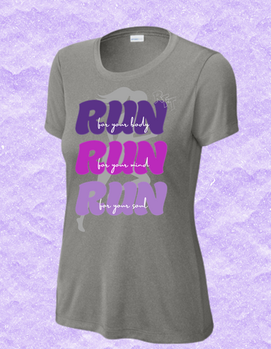 Run For.... Sportwicking Tee